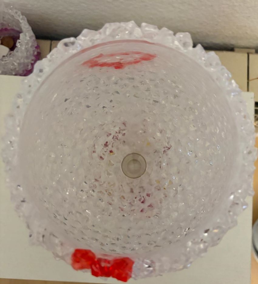 COPA GRANDE PEDRERIA CON DETALLE CORAZON ROJO