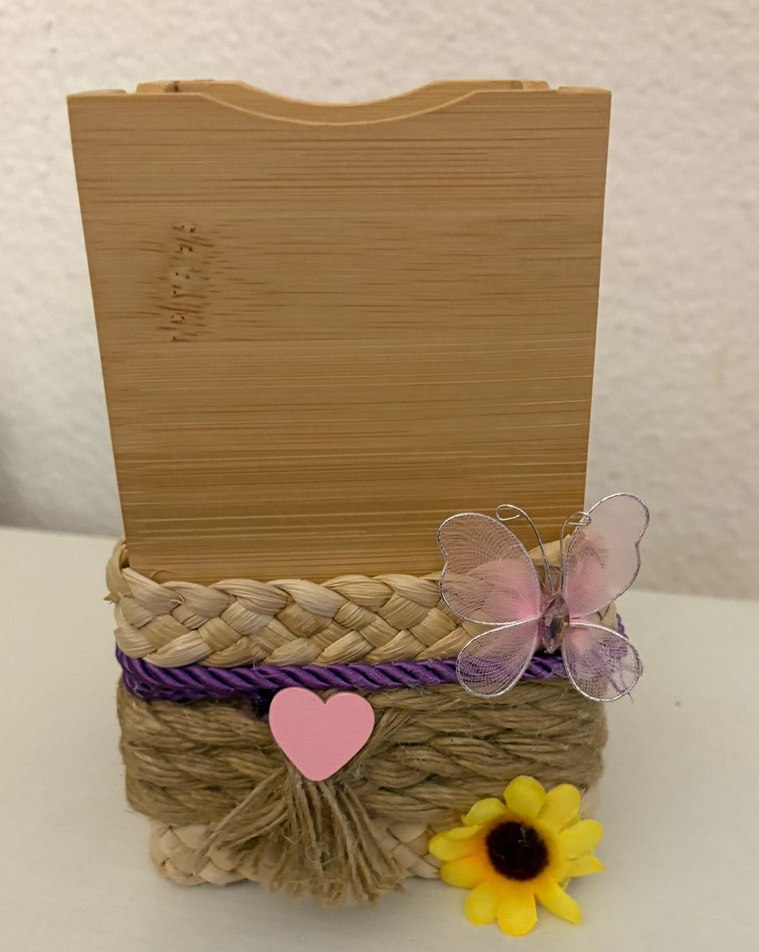 ACCESORIO DE COCINA DE BAMBU DECORADO